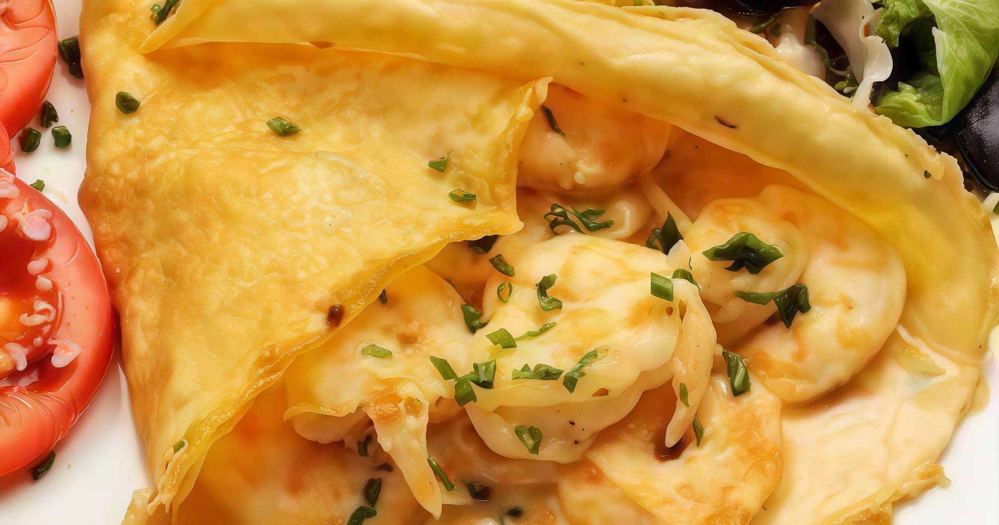 Seafood Crepe
