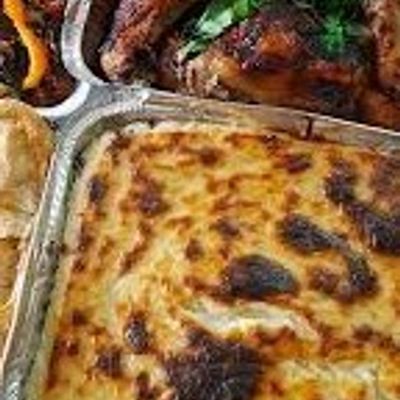 1/2 Chicken And Bechamel Pasta Meal