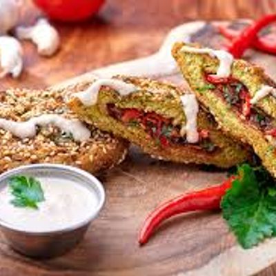 Stuffed falafel