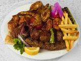 Mix Grills With Pasta Platter