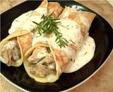 Chicken A La Grecque Crepe