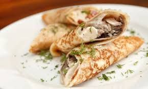 Mix Beef And Chicken Crepe