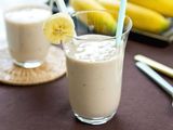 Banana With Milk Juice