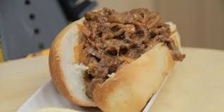 Meat With Onions Sandwich