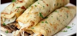 Grilled Chicken Breast Crepe