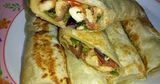 Saroukh Syrian Chicken Shawerma With Mozzarella Cheese Sandwich