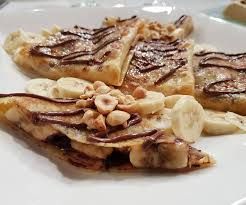 Nutella Chocolate With Nuts Crepe