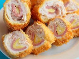 Cordon Bleu with Olives Meal