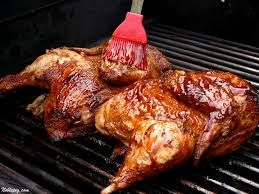 Half Grilled Chicken