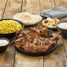 Half Chicken With 1/8 Kilo Kofta And 2 Mandi Meat Meal