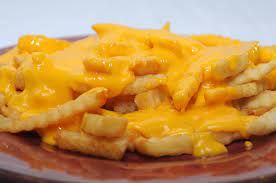 Mexican French Fries With Cheese Pan