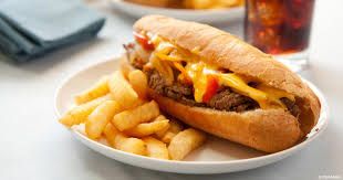 French Fries With Turkey Sandwich