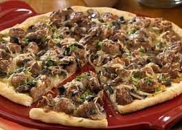 Medium Oriental Sausage Pizza