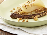 Chocolate And Nuts Crepe