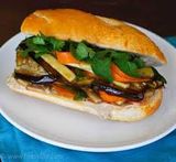 Fried Eggplant Sandwich