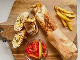 Sandwich Shawarma Chicken Syrian