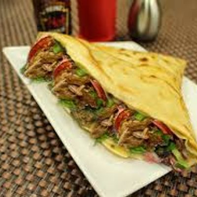 Chicken Shawarma Crepe