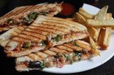 French Fries Pizza Sandwich