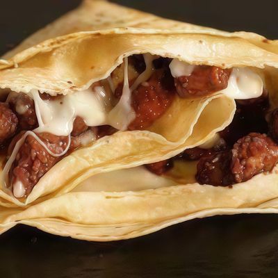 Oriental Sausage Crepe