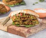 Stuffed Falafel Patty