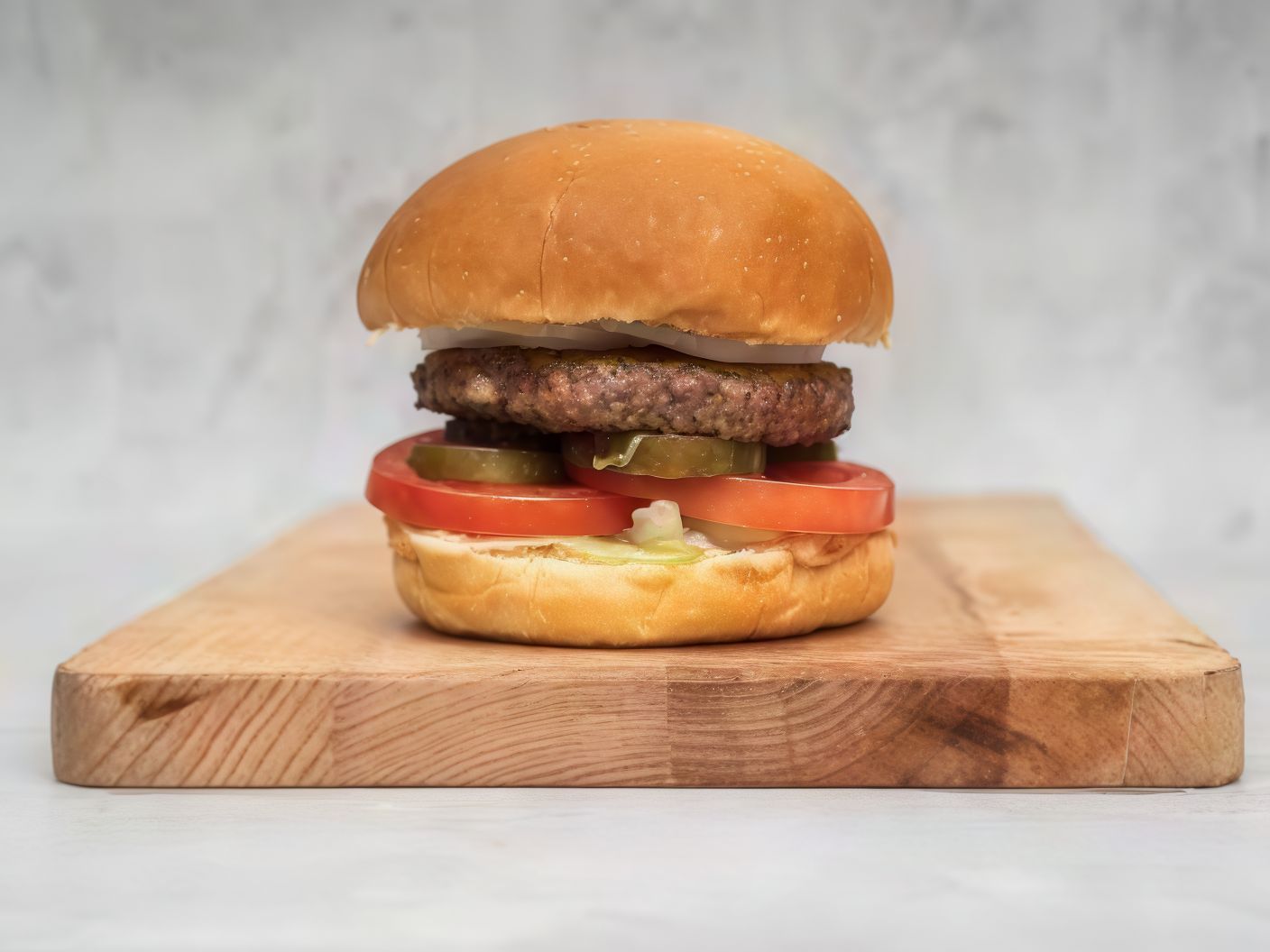 Burger plain Sandwich