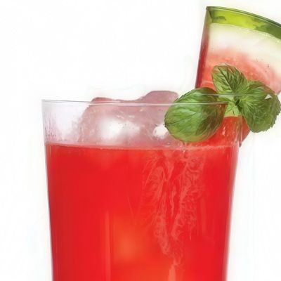 Watermelon With Mint Cocktail