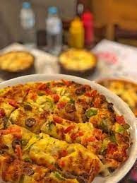 Special savory pie Sausage