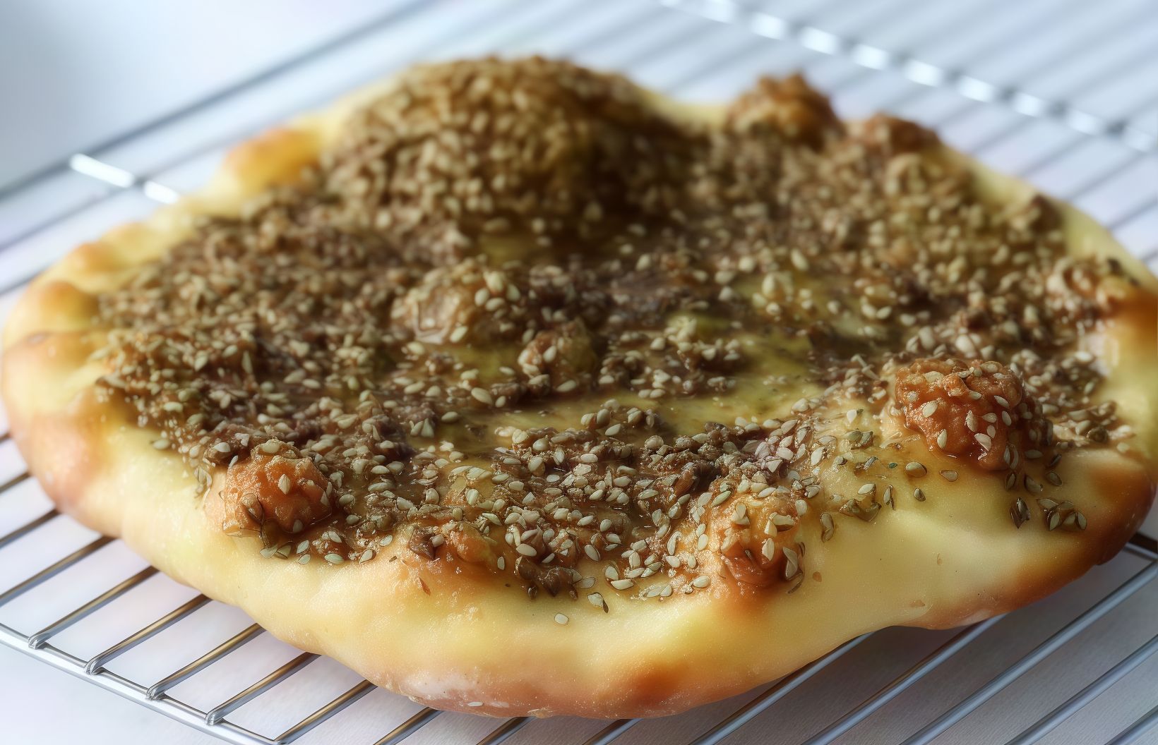 Muhammara Thyme Manoushe