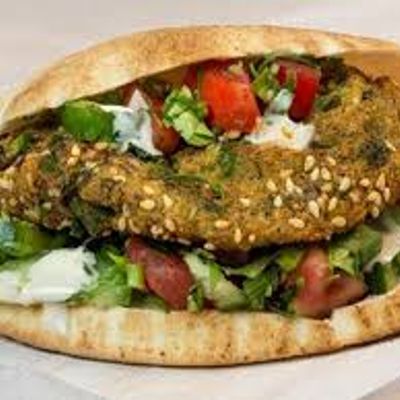 Stuffed Falafel Sandwich