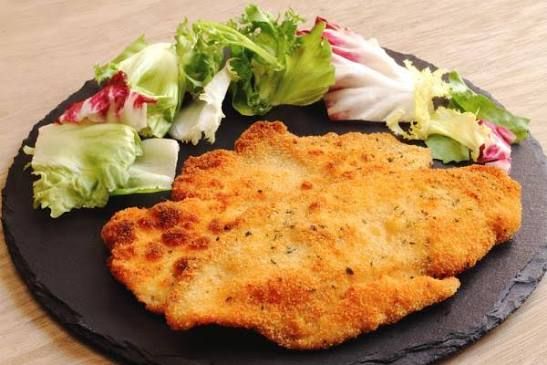 Escalope pane
