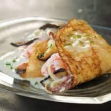 Calamari crepe