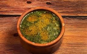 Molokhia Casserole With Meat