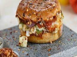 Tart Beef Bacon Pizza Burger