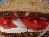 Cheese With Tomatoes Sandwich