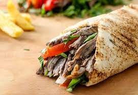 Beef Shawarma Sliced ​​Meal