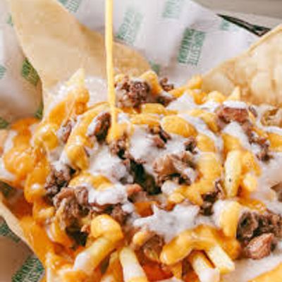 Cheese Shawarma Fries