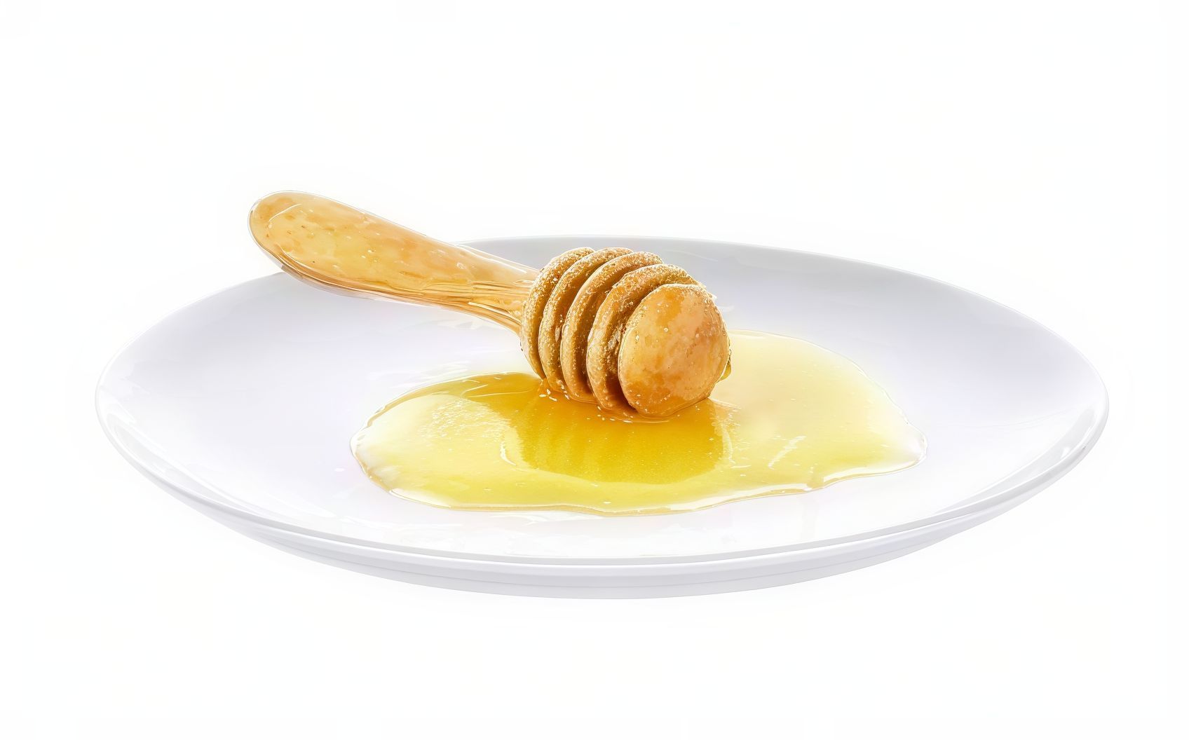 White Honey Plate