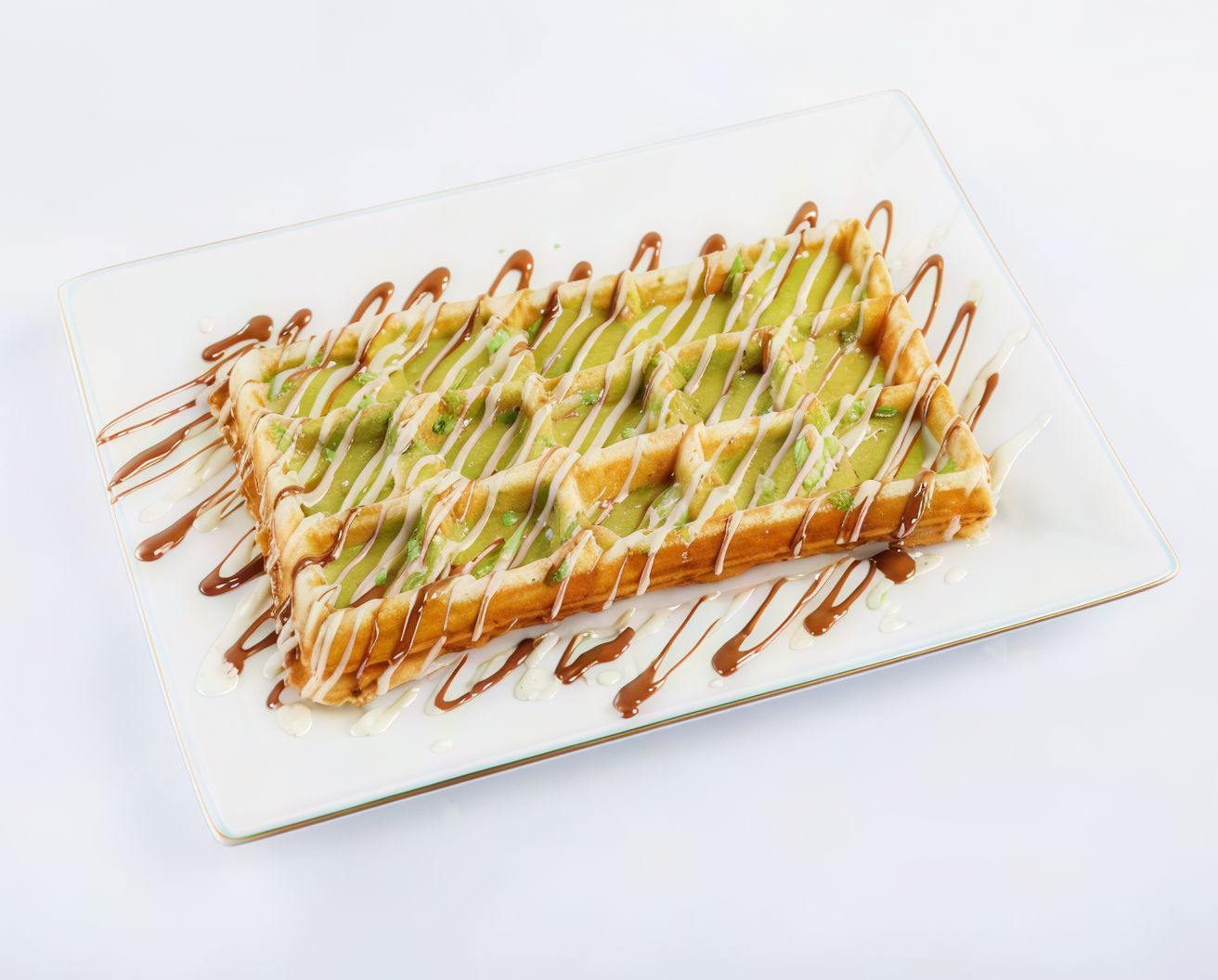 Pistachio Waffle