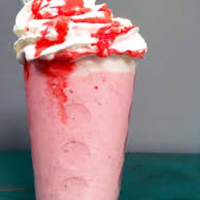 Large Strawberry Frappe