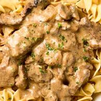 Beef Stroganoff