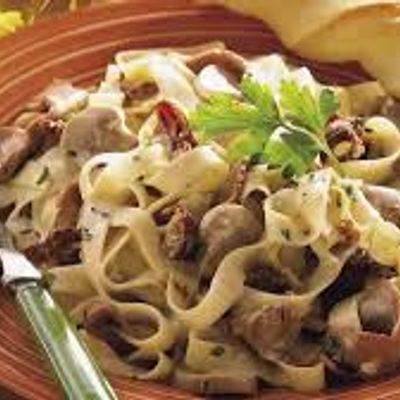 Beef Fettuccine Alfredo