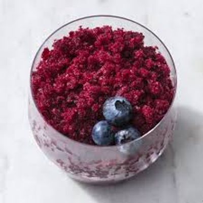 Blueberry Granita