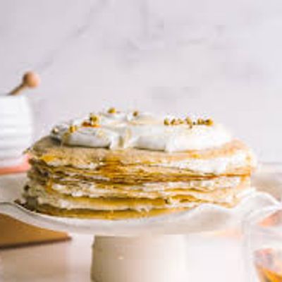 Cream and Honey Crepe