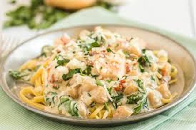 Pasta With Seafood And Cheese