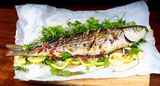 Grilled Grey Mullet Fish