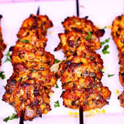 Chicken shish tawook thighs