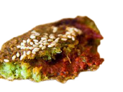 Stuffed Falafel Patty