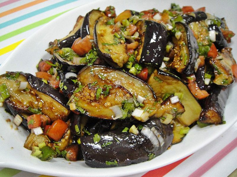 Fried Eggplant Sandwich