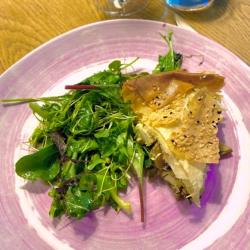 Chicken Shawerma Pie