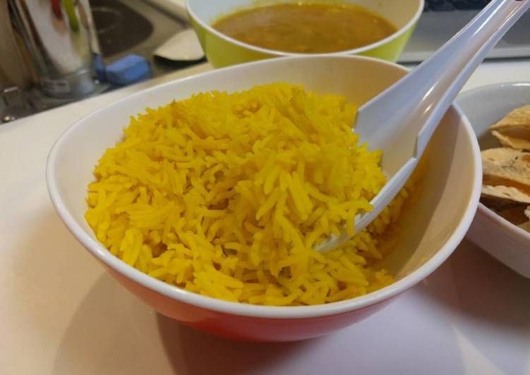 Basmati Rice With Curry